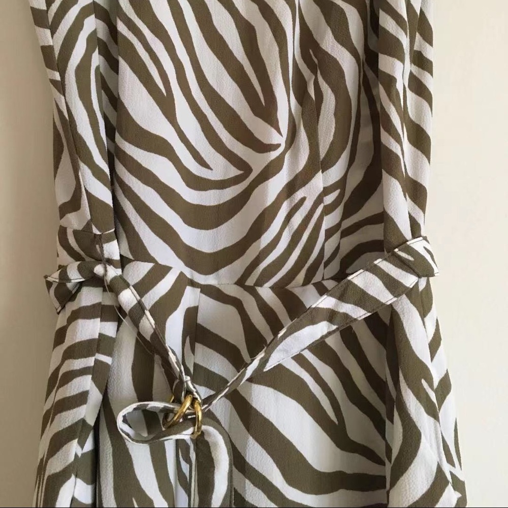 Michael kors jumpsuit dress NWT animal print